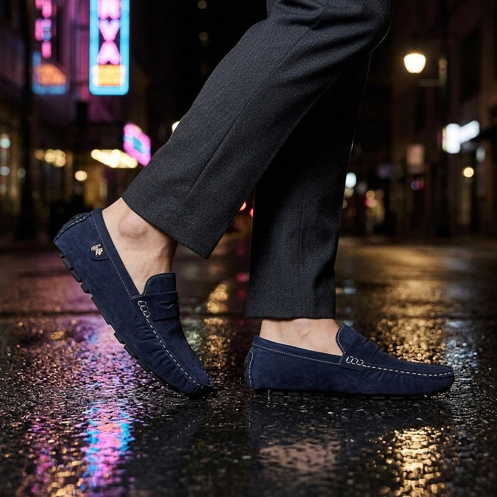 Kensington Leather Driving Loafers