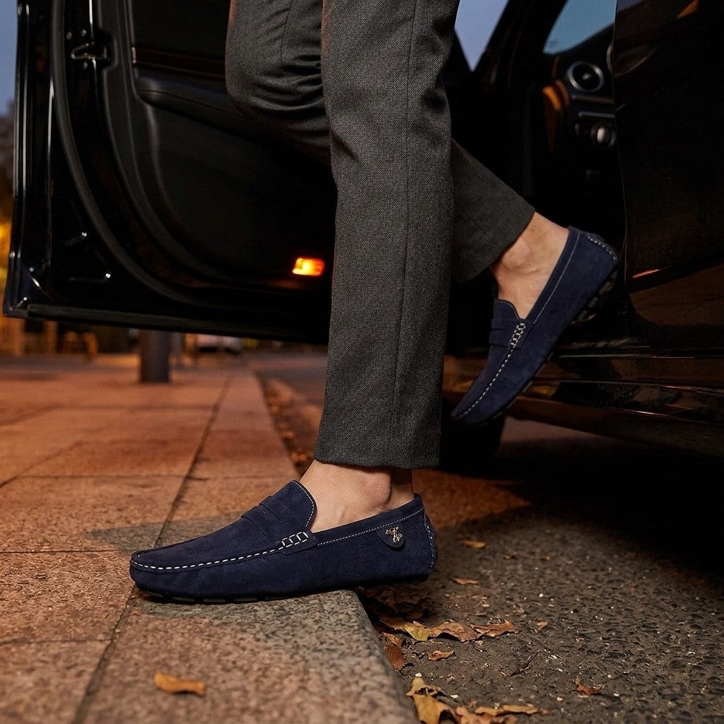 Kensington Leather Driving Loafers