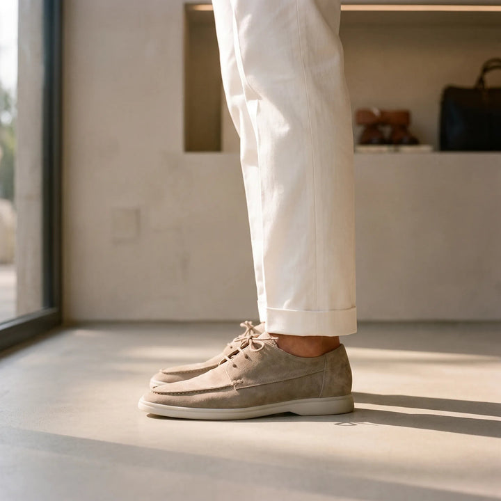 Kensington Leather Lace-Up Shoes