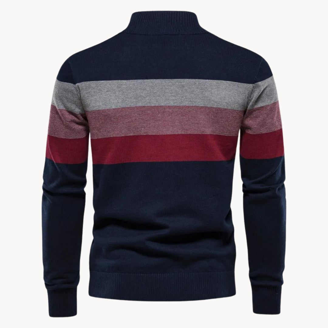 Lazio Knit Quarter Zip Sweater