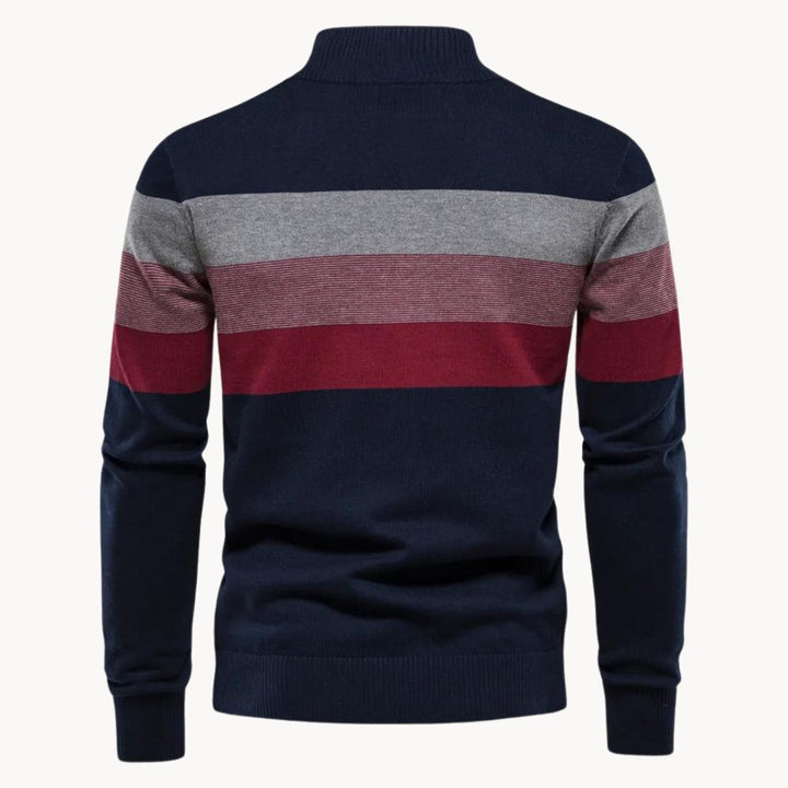 Lazio Knit Quarter Zip Sweater