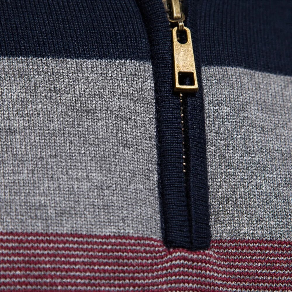 Lazio Knit Quarter Zip Sweater