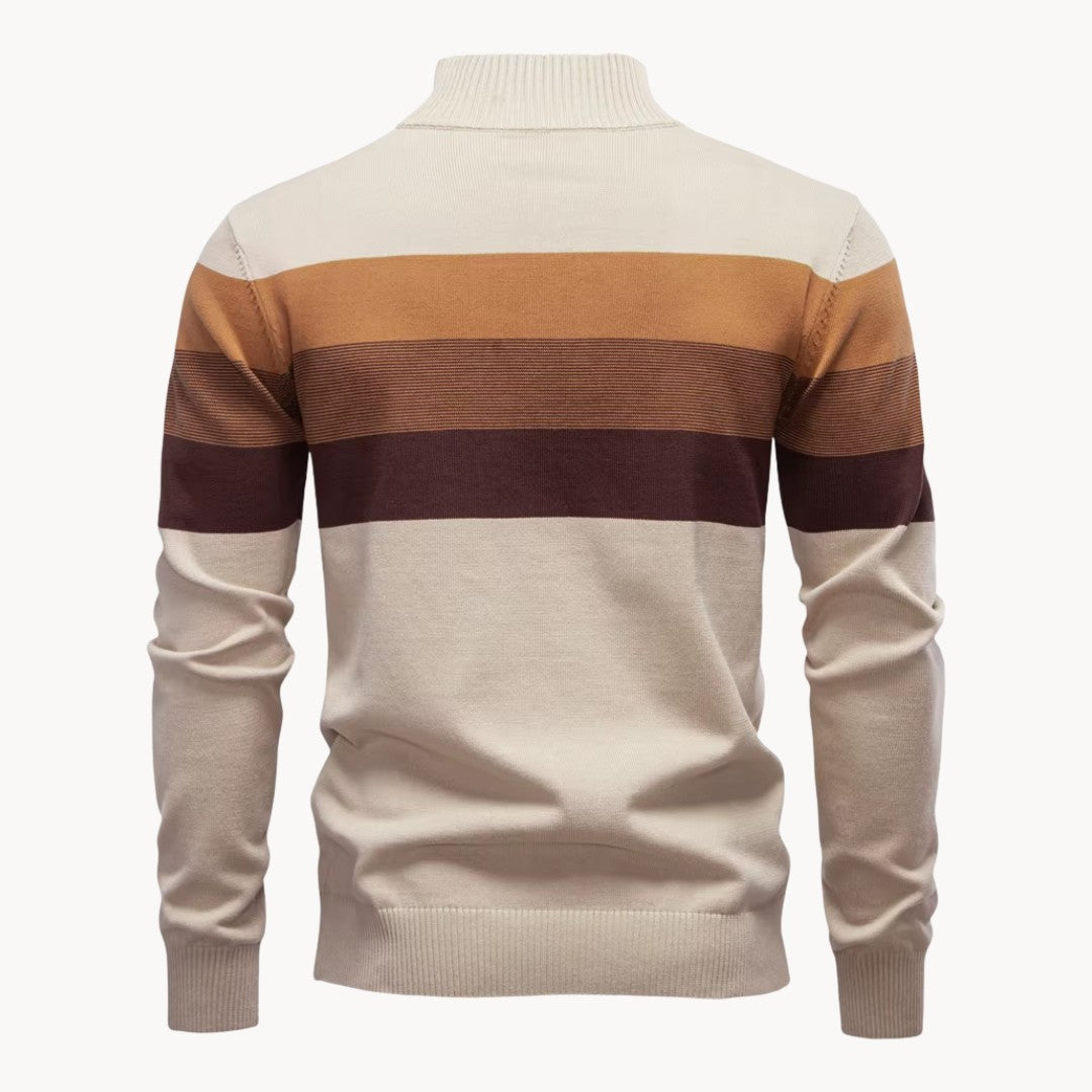 Lazio Knit Quarter Zip Sweater