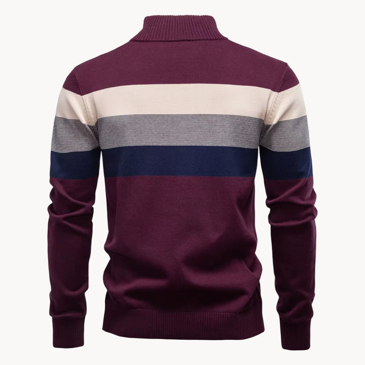 Lazio Knit Quarter Zip Sweater