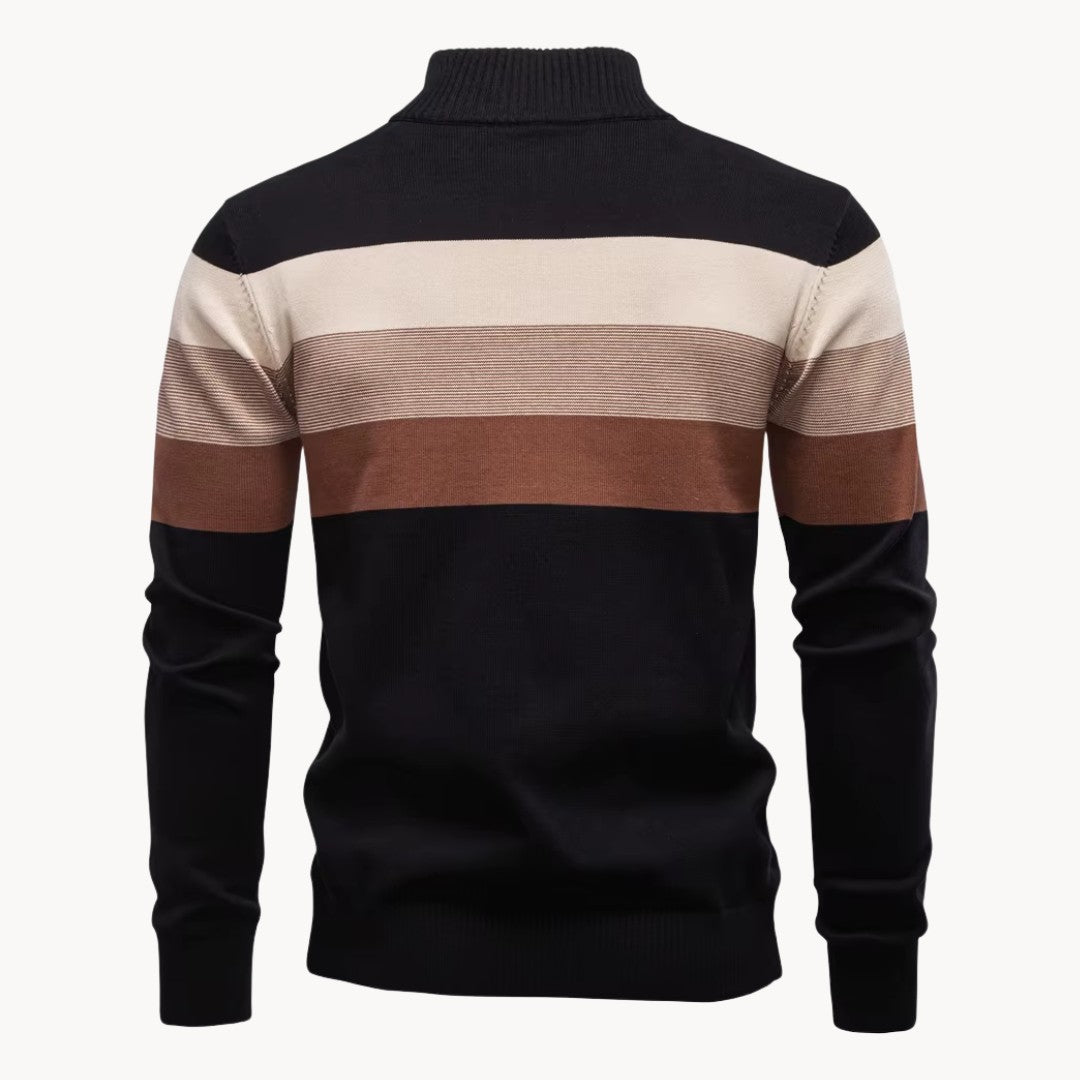 Lazio Knit Quarter Zip Sweater