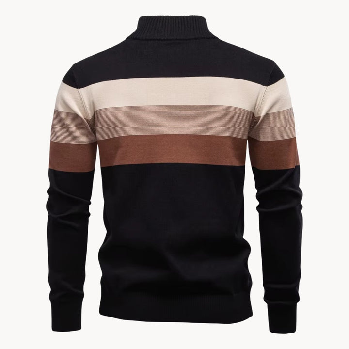 Lazio Knit Quarter Zip Sweater