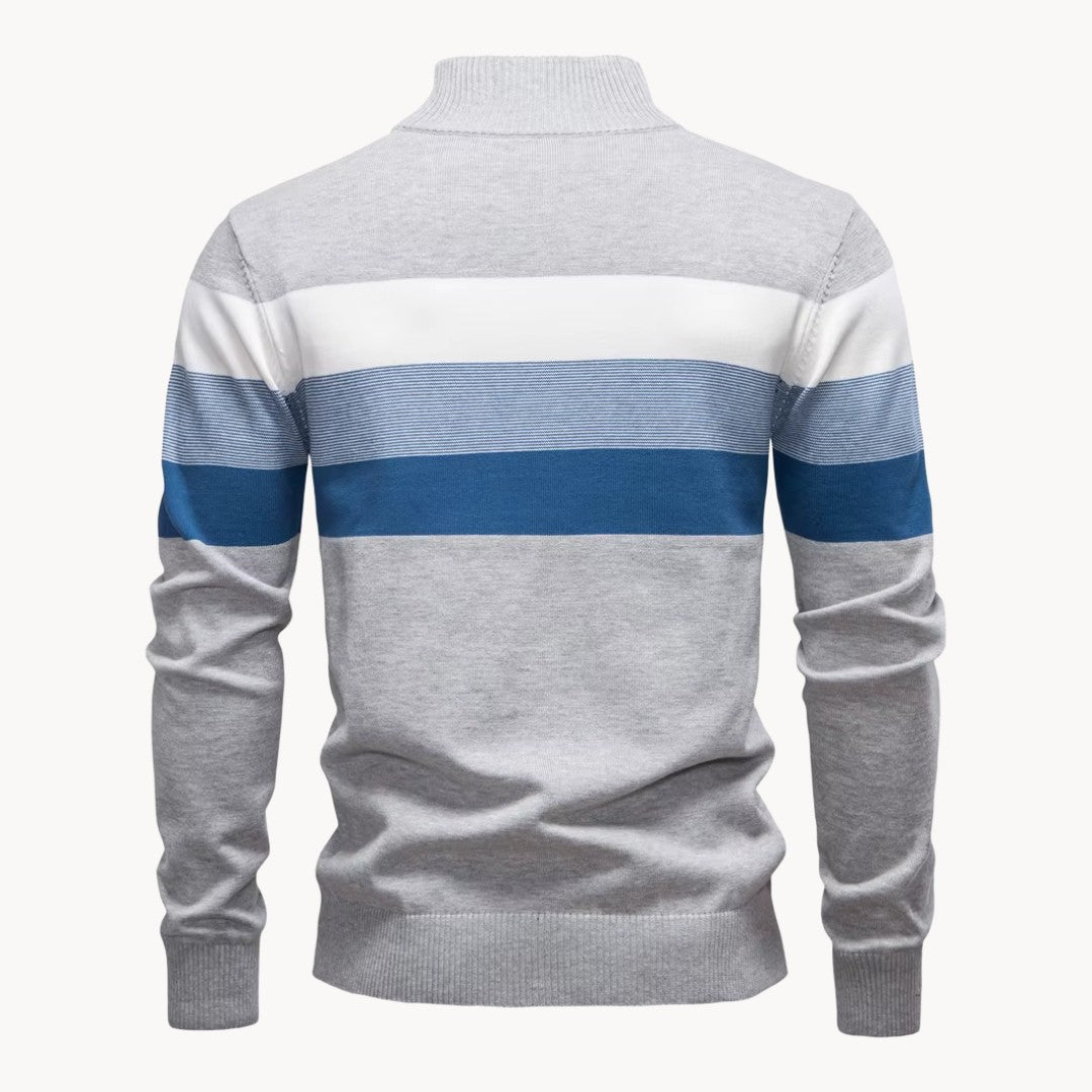Lazio Knit Quarter Zip Sweater