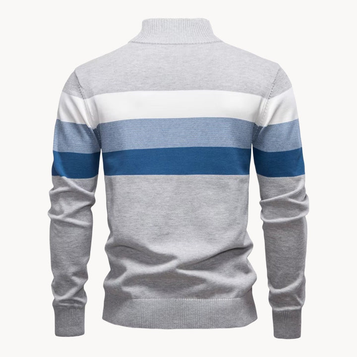 Lazio Knit Quarter Zip Sweater