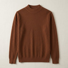 Lugano Silk Wool Sweater - Bordeaux