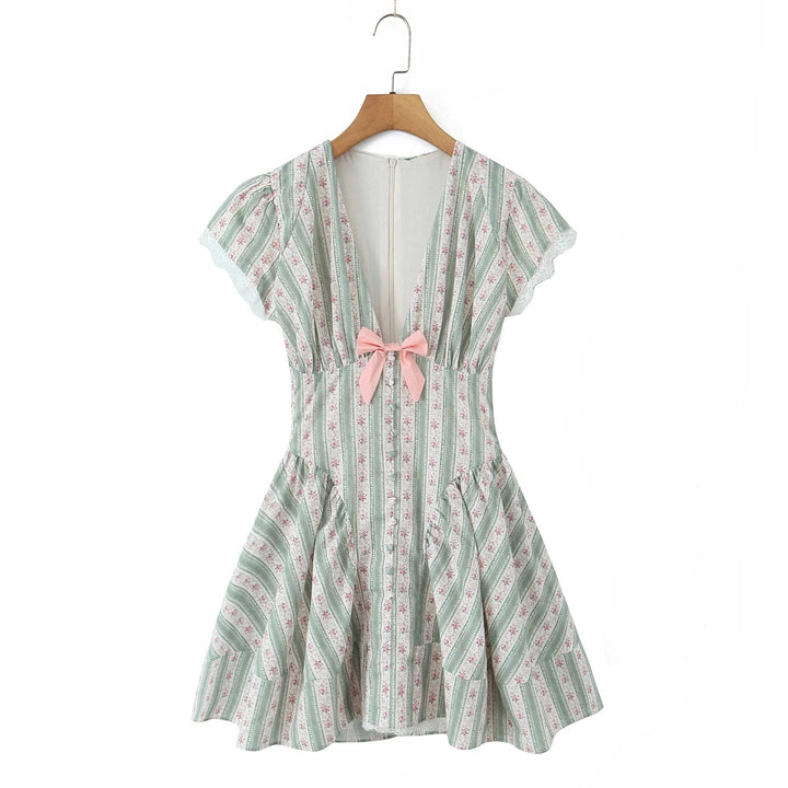 Lyra Floral Swing Dress - Multicolor Floral