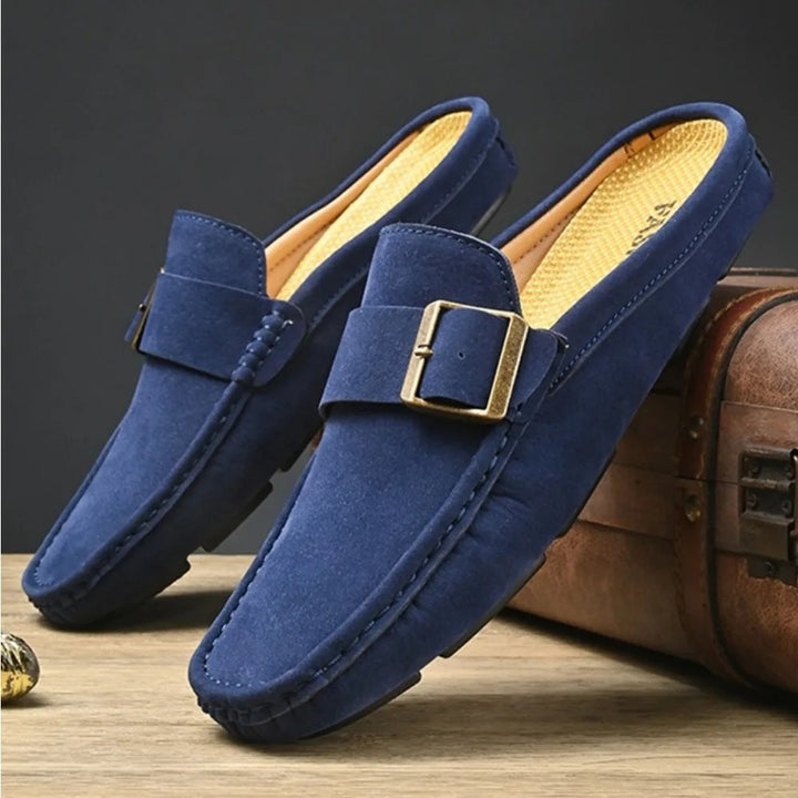 Marchetti Leather Mule Loafer