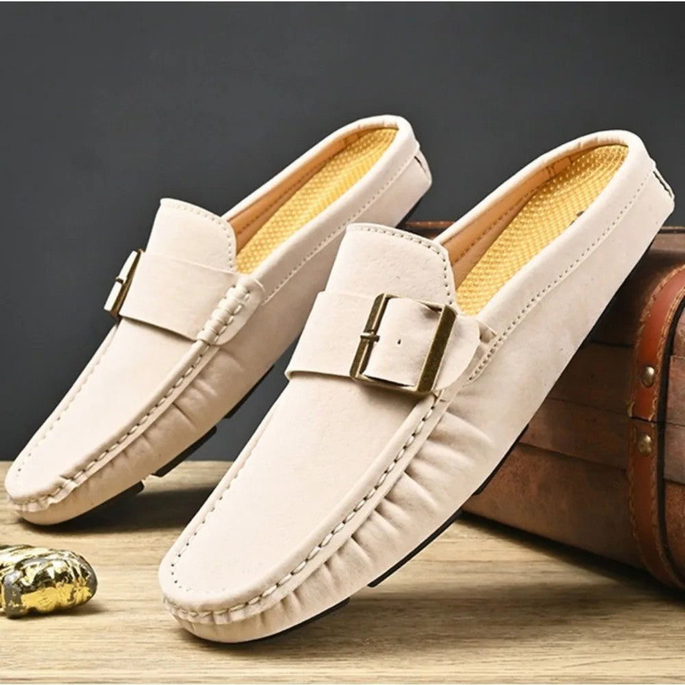 Marchetti Leather Mule Loafer