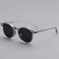 Maverick Sunglasses - Crystal / Smoke