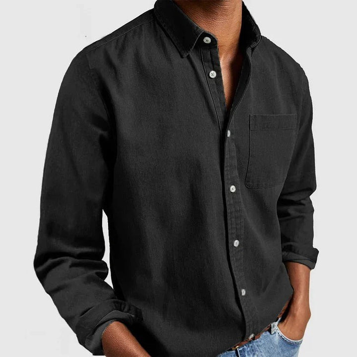 Mayfair Oxford Shirt - Classic Black