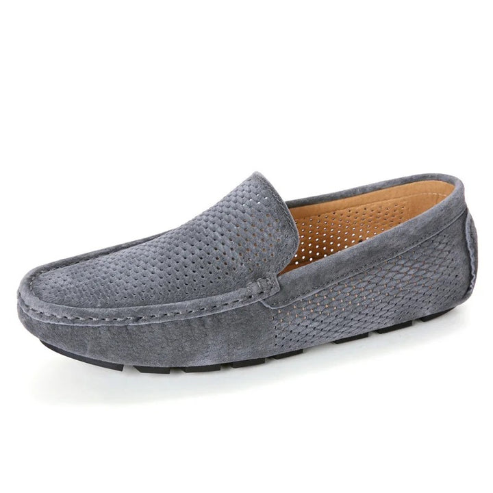 Mayfair Genuine Leather Loafers - Slate Gray