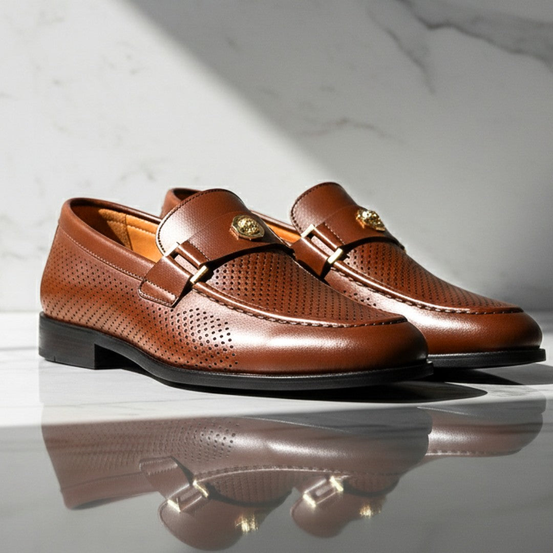 Mayfair Men's Penny Loafer - Cognac