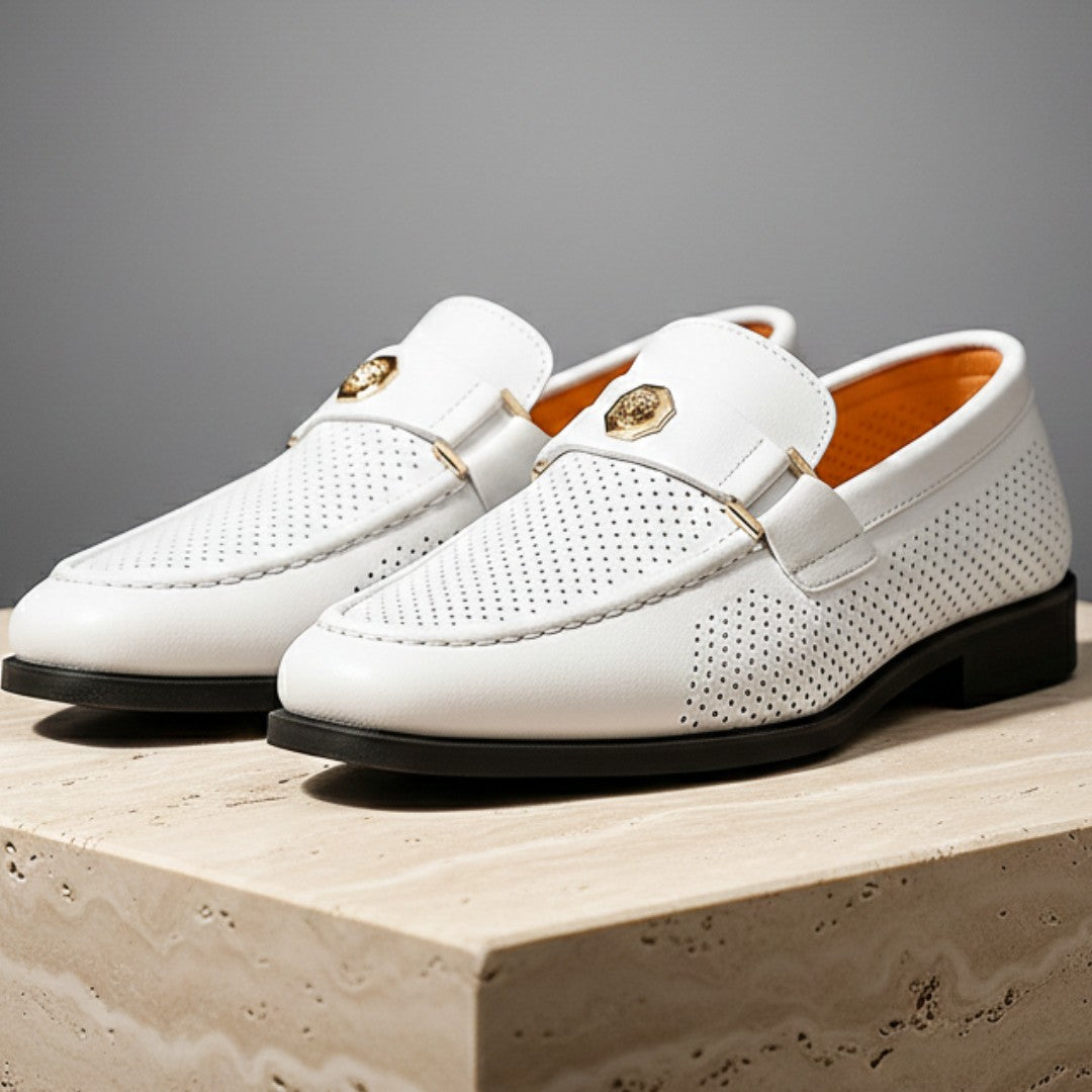 Mayfair Men's Penny Loafer - Ivory