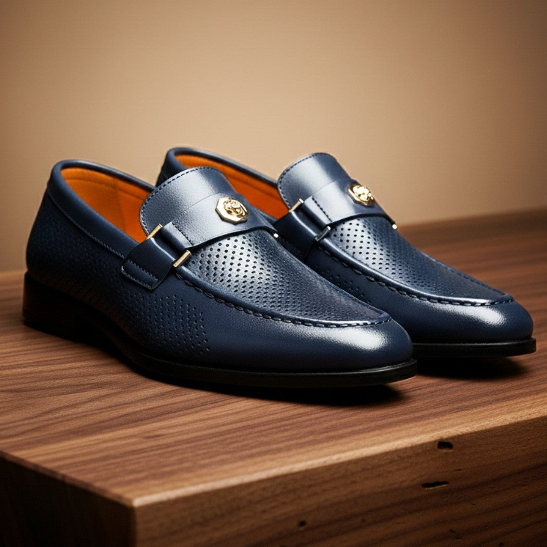 Mayfair Men's Penny Loafer - Midnight Navy