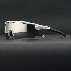 Meridian Polarized Sunglasses - Arctic White / Ice Mirror