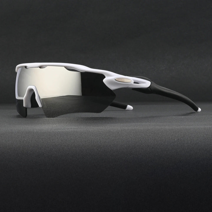 Meridian Polarized Sunglasses - Arctic White / Ice Mirror