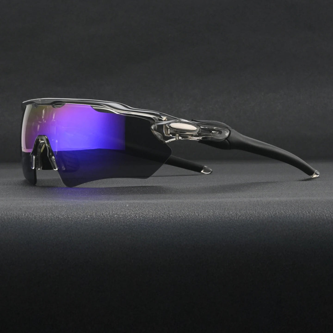 Meridian Polarized Sunglasses - Crystal / Amethyst Dream