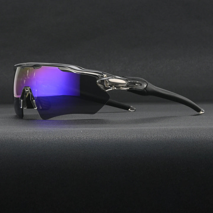 Meridian Polarized Sunglasses - Crystal / Amethyst Dream