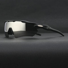 Meridian Polarized Sunglasses - Obsidian / Silver Flash