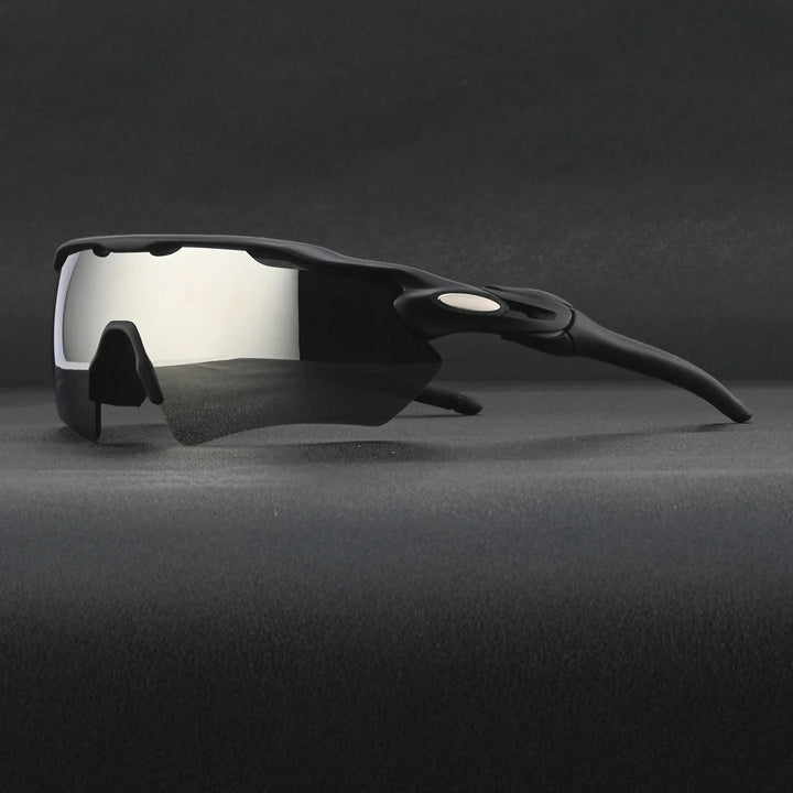 Meridian Polarized Sunglasses - Obsidian / Silver Flash