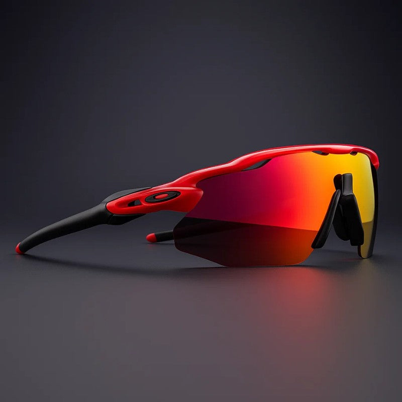 Meridian Polarized Shades - Ember Red