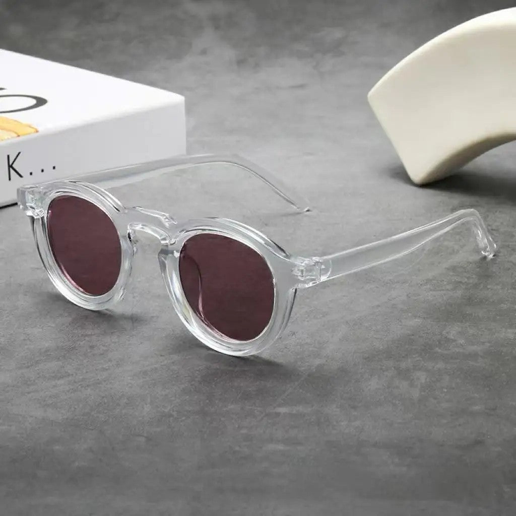 Mirage Sunglasses - Crystal / Grape