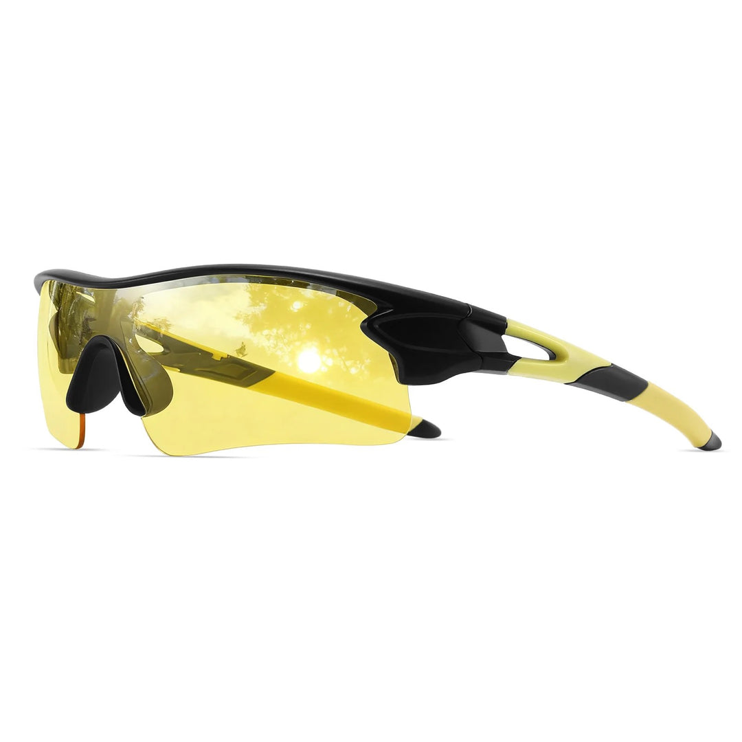 Momentum Sports Sunglasses - Black / Amber Vision