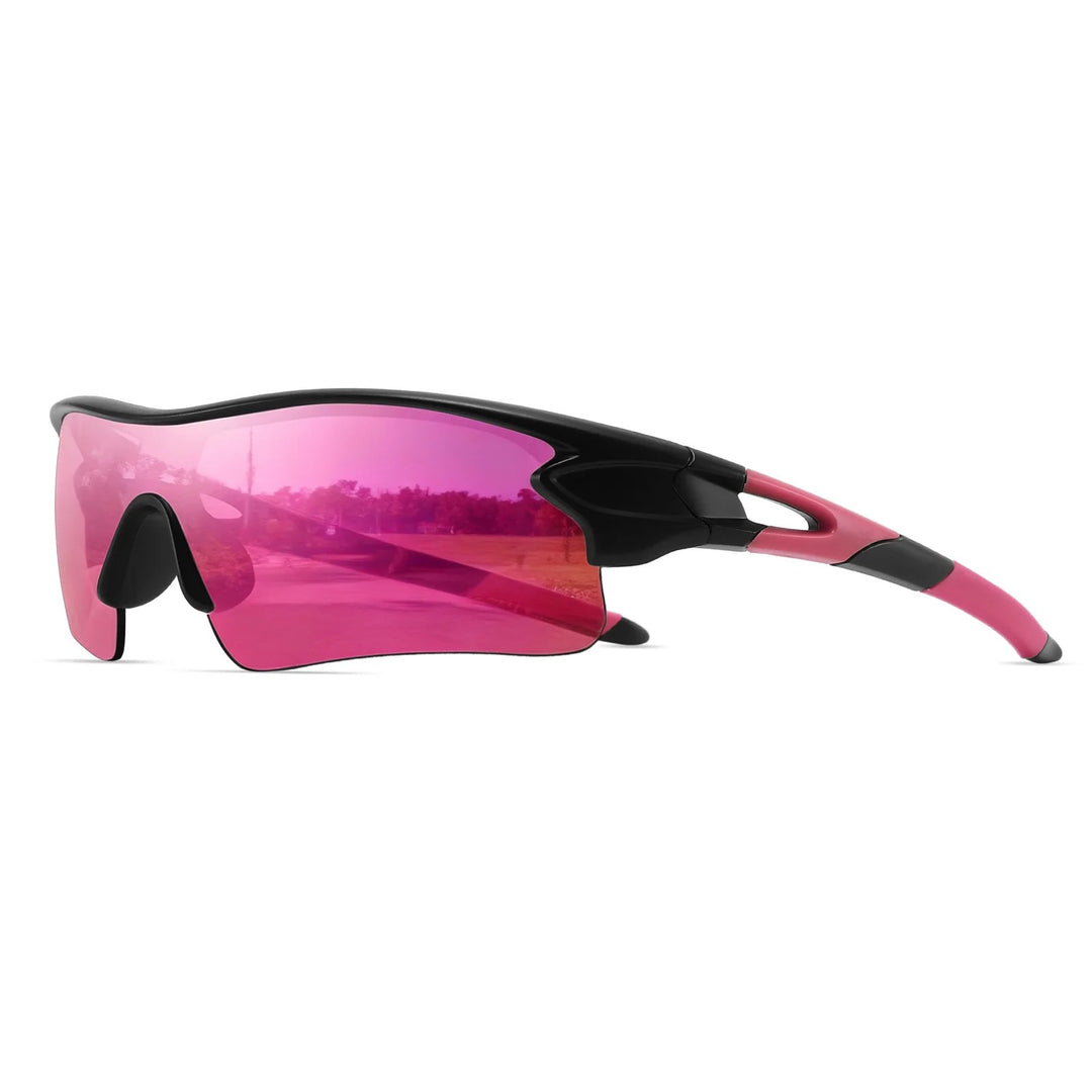 Momentum Sports Sunglasses - Black / Rose Quartz