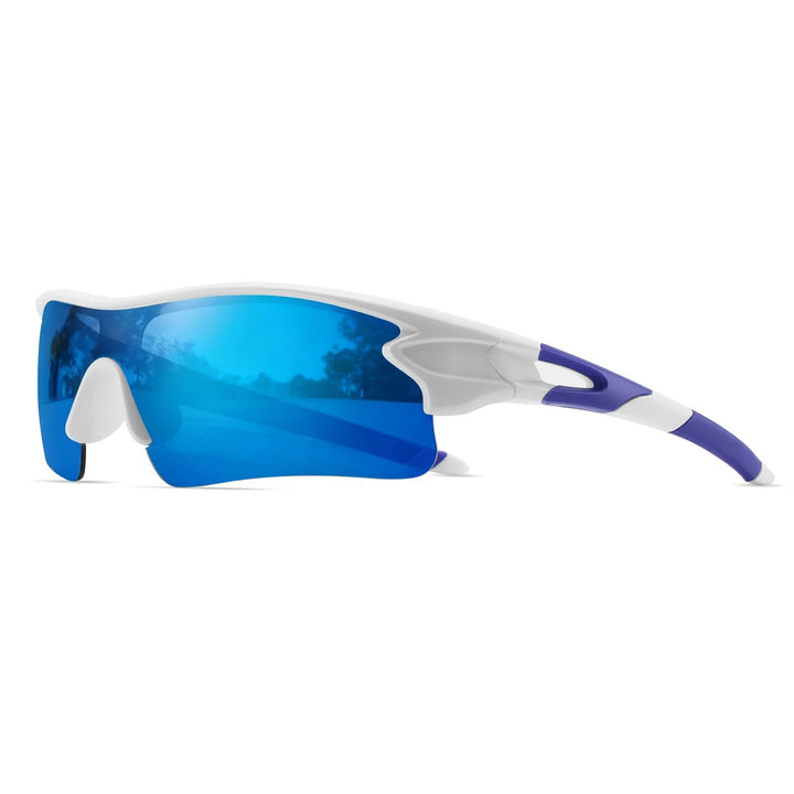 Momentum Sports Sunglasses - White / Pacific Blue