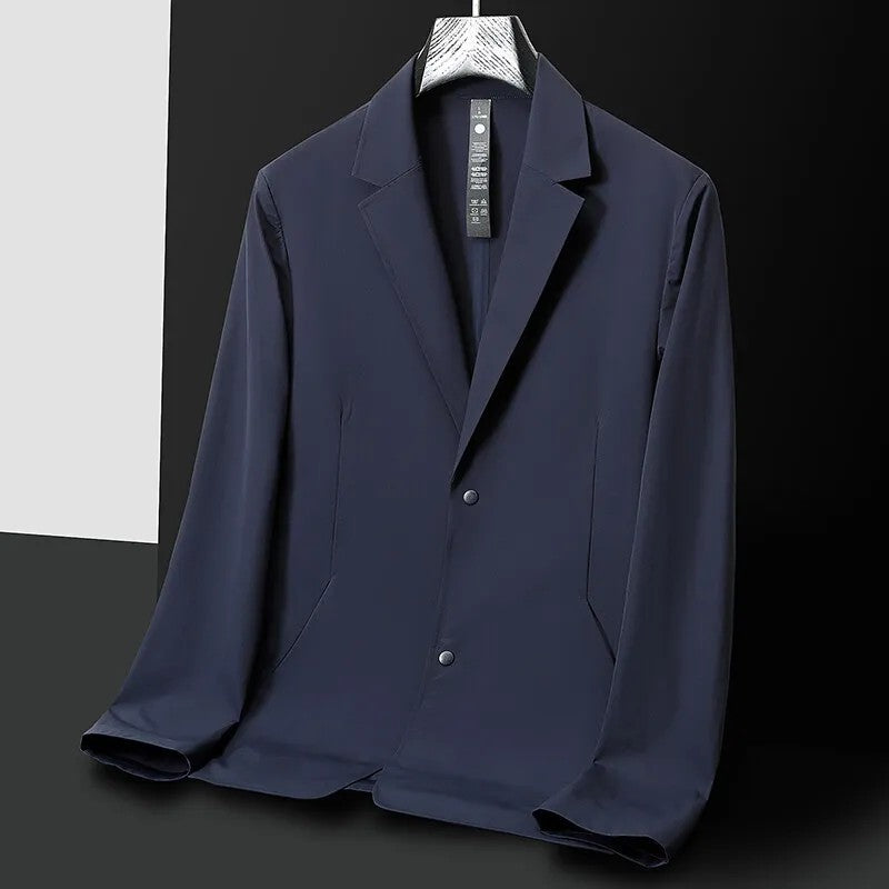 Momentum Tech Stretch Blazer - Midnight Navy