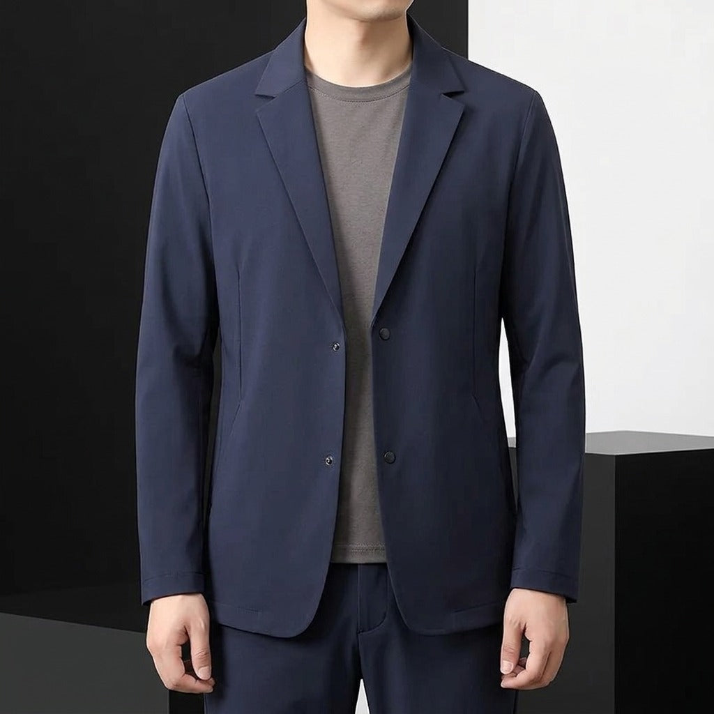 Momentum Tech Stretch Blazer - Midnight Navy