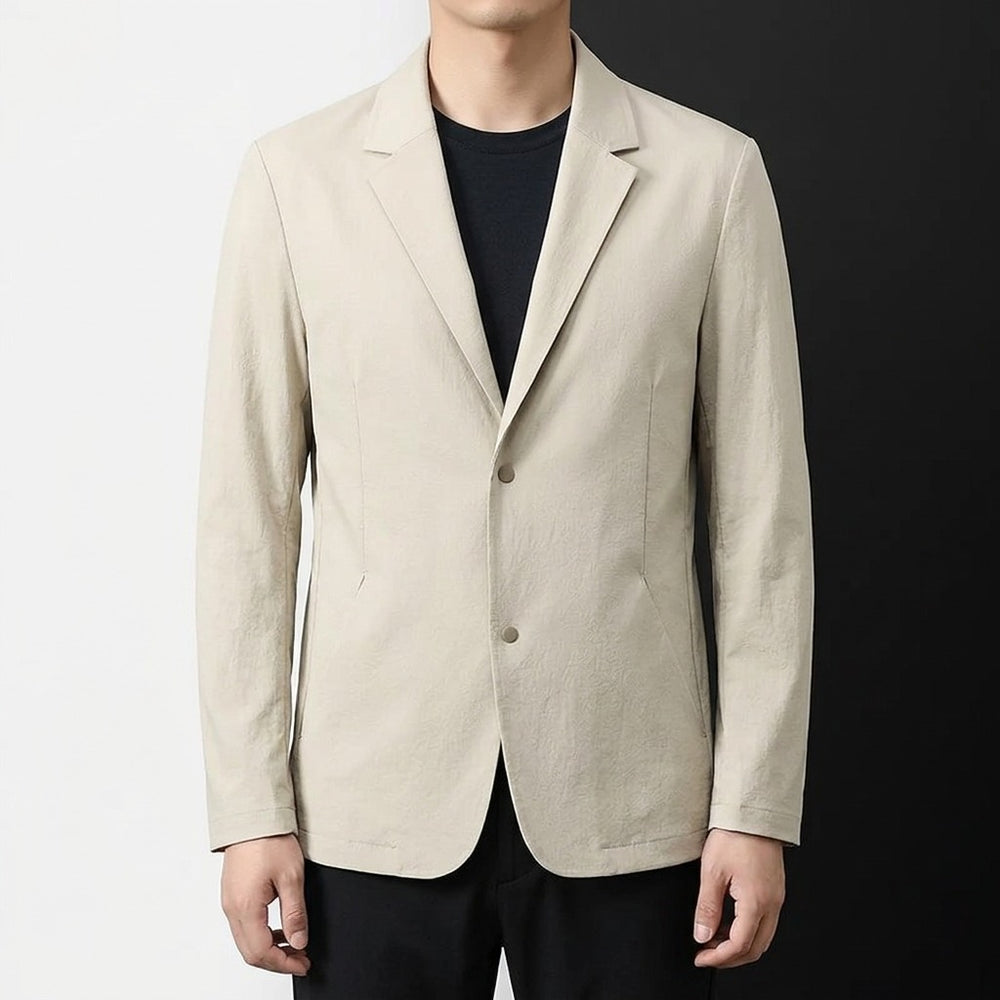 Momentum Tech Stretch Blazer - Sand