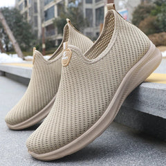 Momentum Knit Running Shoes - Desert Khaki
