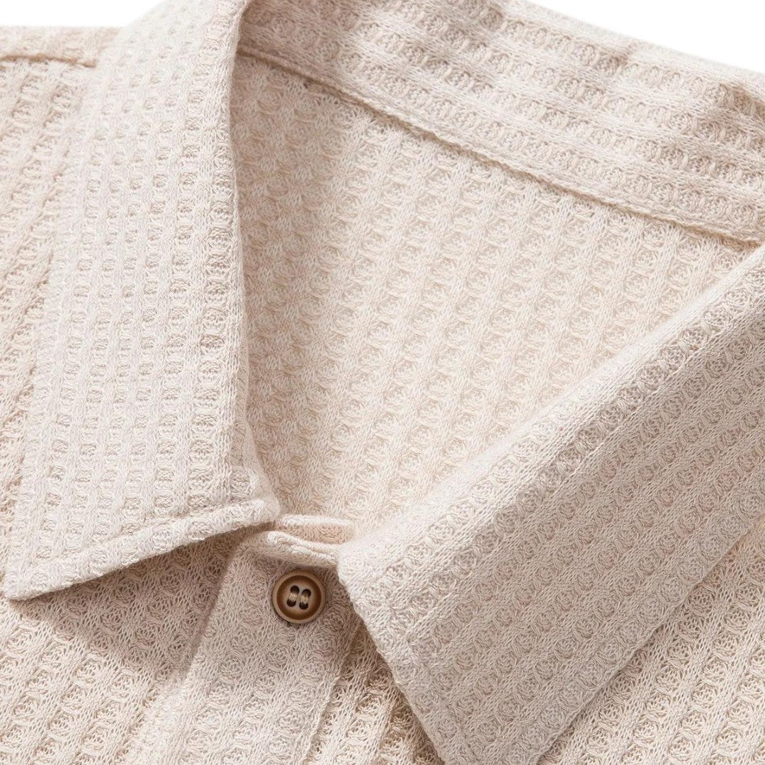 Montclair Waffle Knit Polo