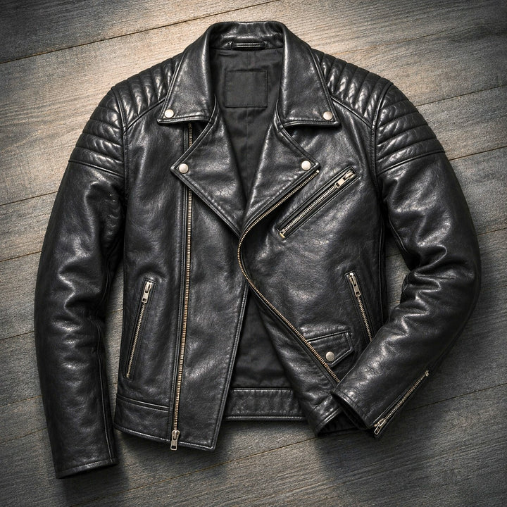 Montrose Leather Moto Jacket