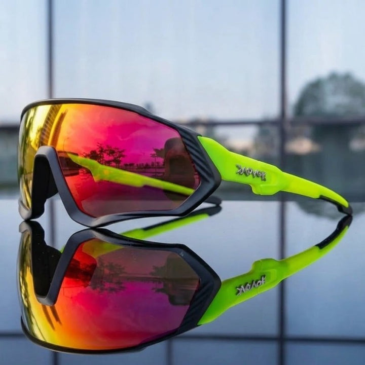 Nomad Polarized Sunglasses - Matte Volt / Solar Flash