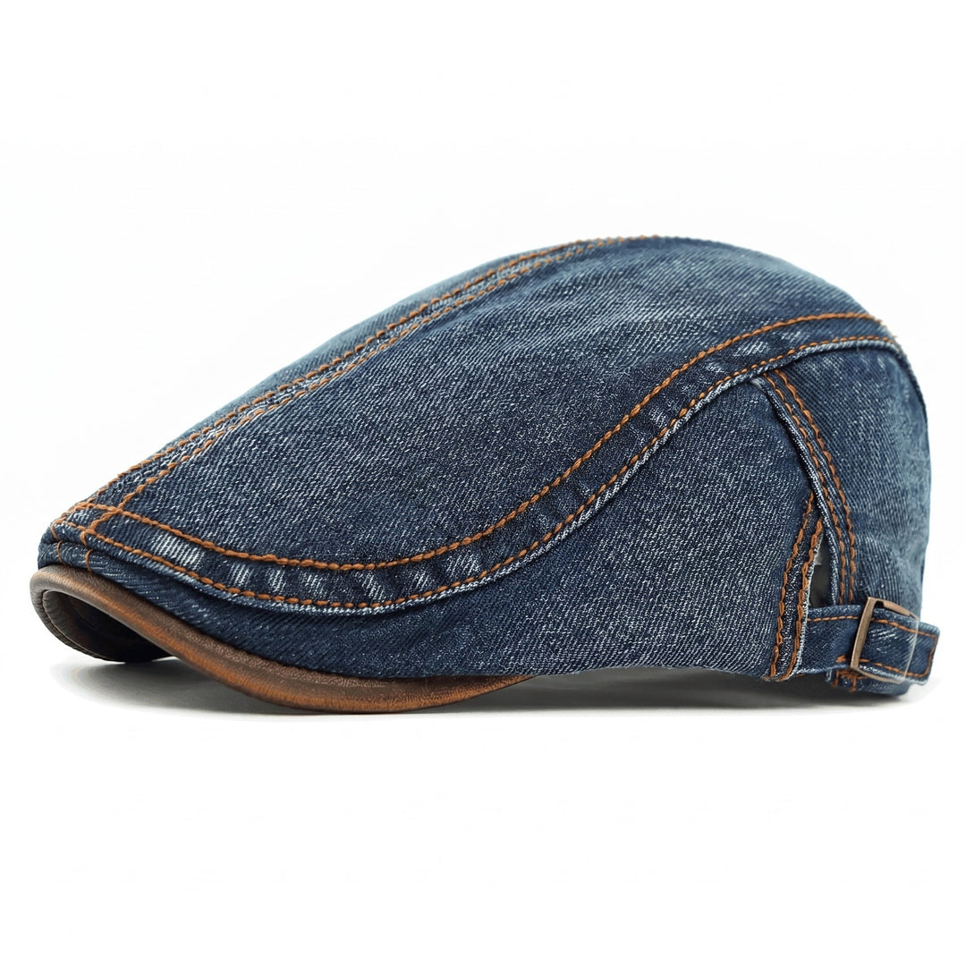 Ostia Denim Cap - Deep Indigo