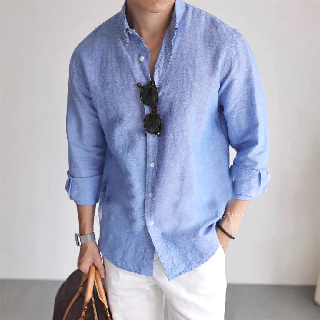 Odense Linen Work Shirt