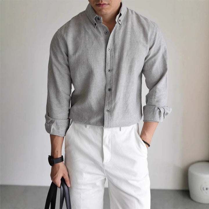 Odense Linen Work Shirt