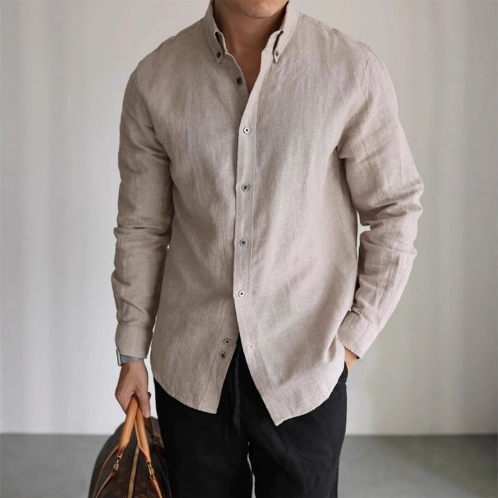 Odense Linen Work Shirt