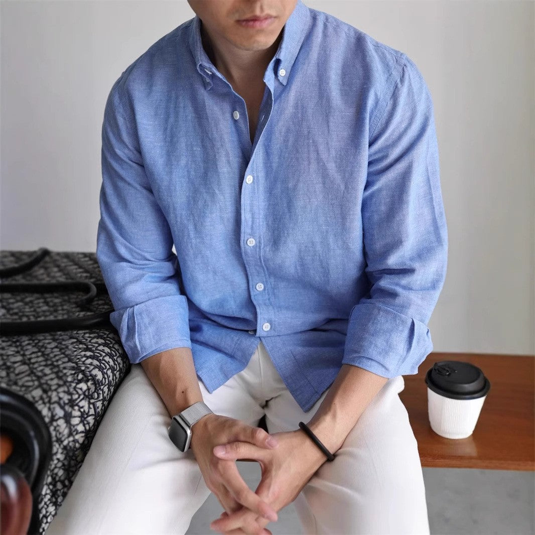 Odense Linen Work Shirt