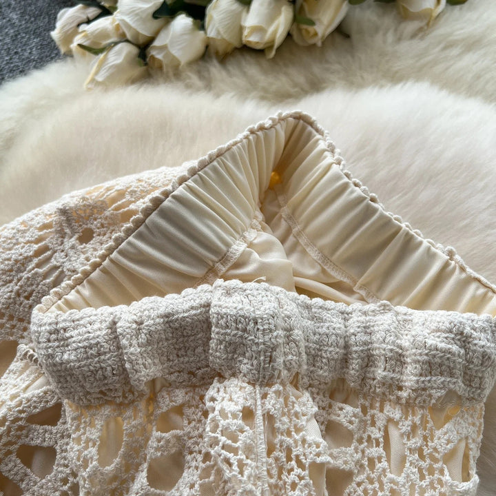 Solana Cotton Crochet Skirt