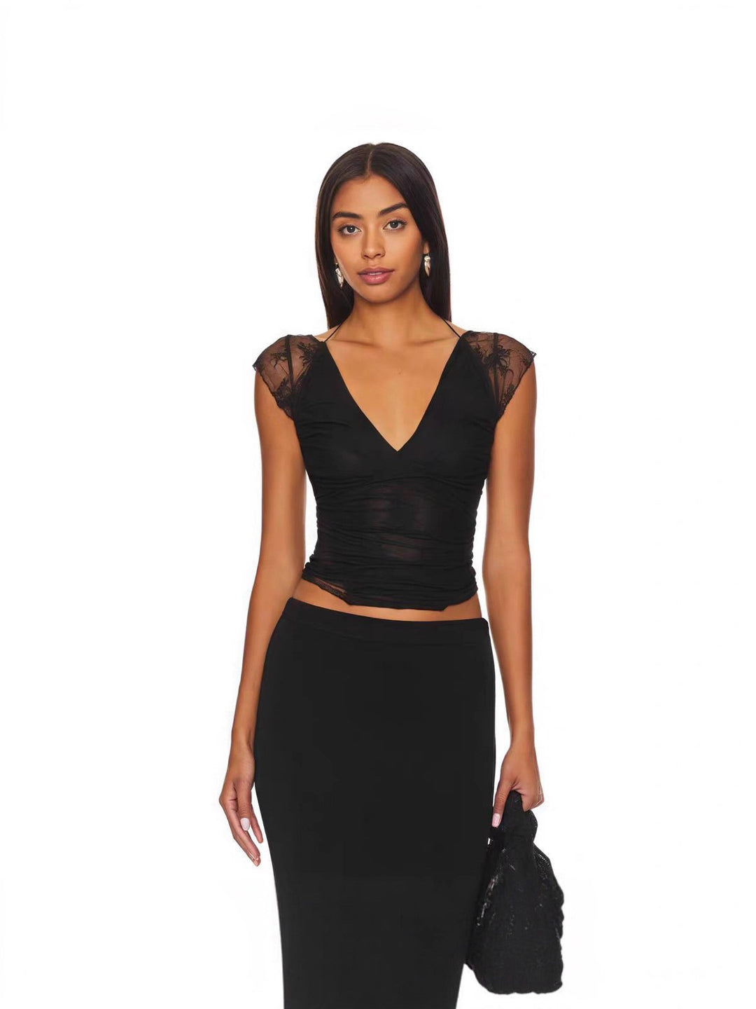 Solara Lace Trim Camisole