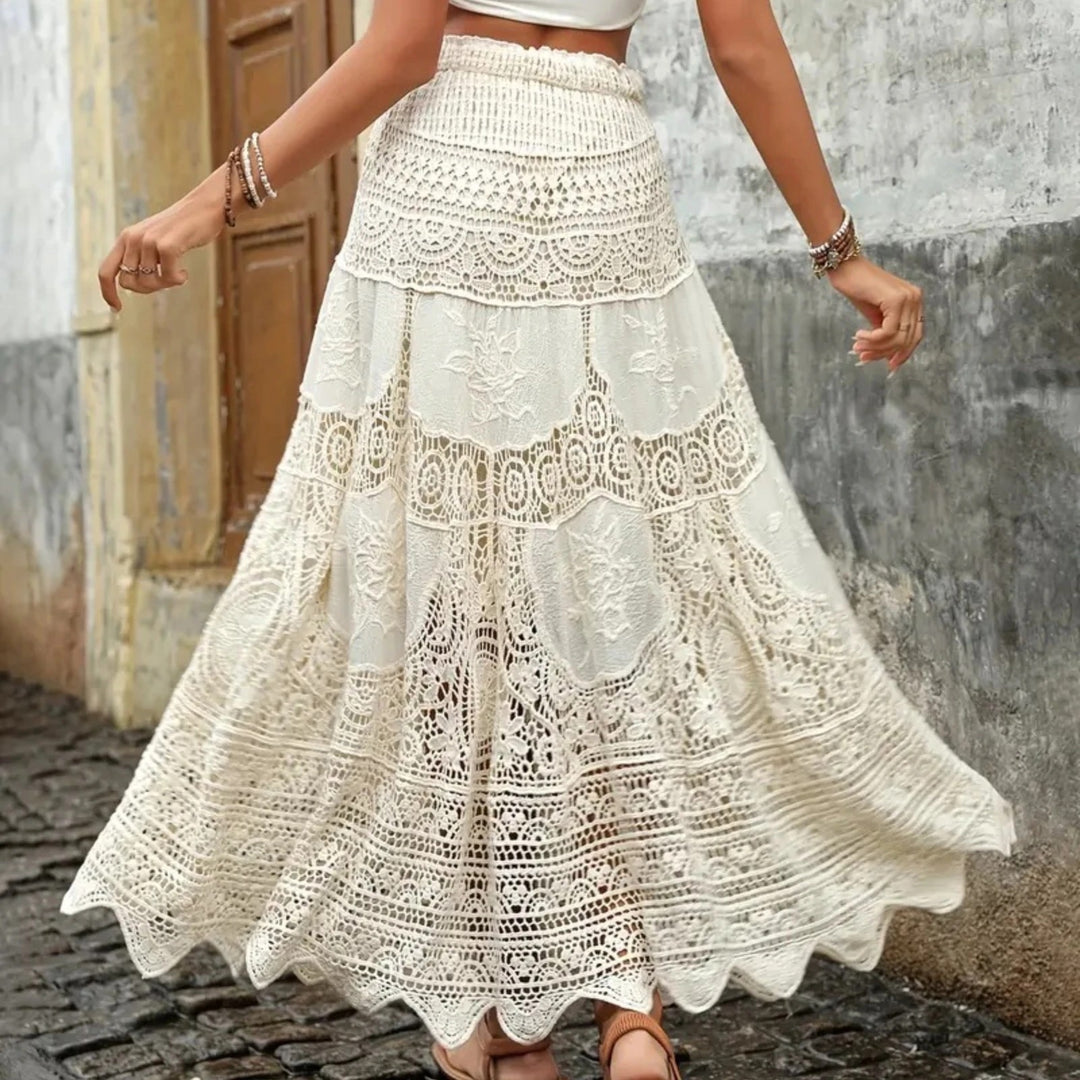 Solena Lace Maxi Skirt
