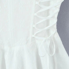 Solna Embroidered Mini Dress