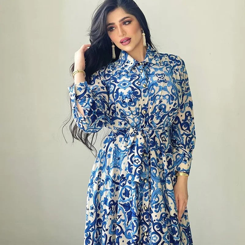 Sorrento Floral Abaya